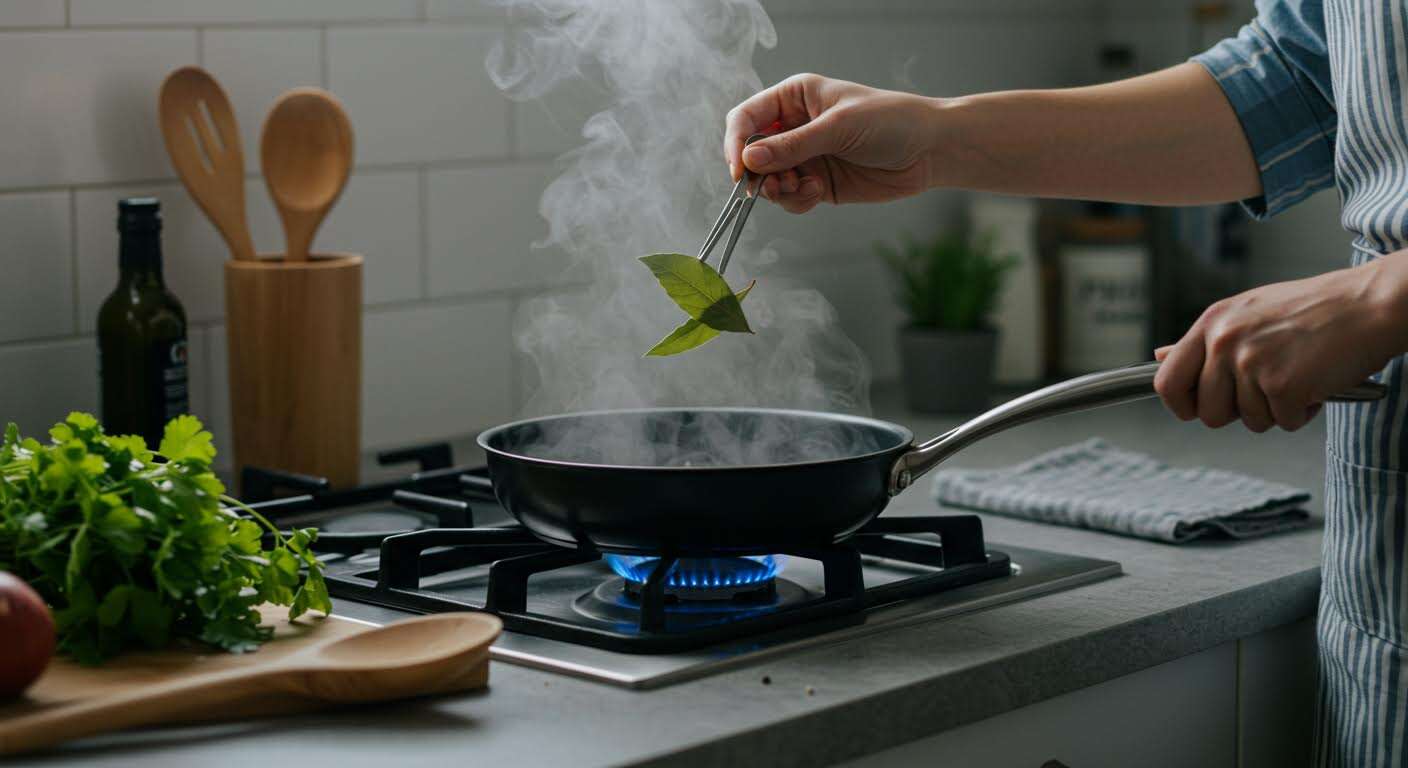 Fini les odeurs de friture dans la maison : l'astuce simple à faire pendant la cuisson
