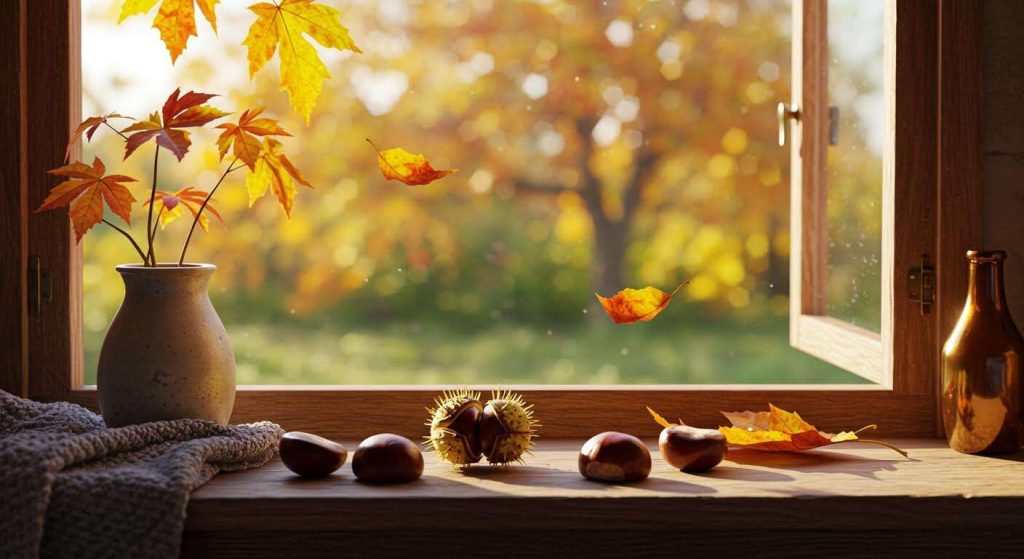 Mettez des marrons sur vos rebords de fenêtre, l'astuce de grand-mère contre les araignées est étonnamment efficace