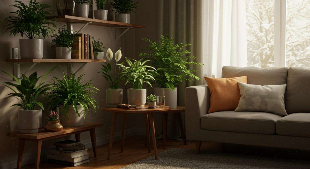 Comment prendre soin de vos plantes d'intérieur qui souffrent du manque de lumière en hiver