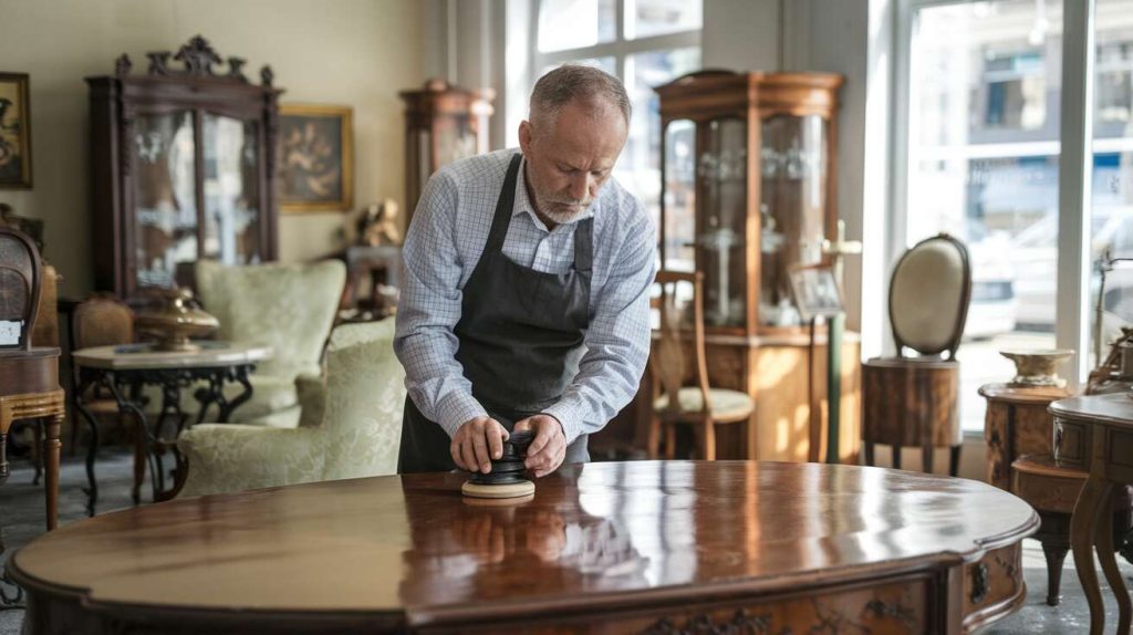 Ce que font les antiquaires pour nettoyer et faire briller les meubles en bois vernis sans les rayer