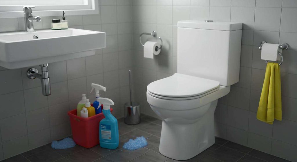 Pas d'eau de Javel, pas d'ammoniaque : l'astuce simple d'un expert du nettoyage pour désinfecter et éliminer les odeurs des toilettes