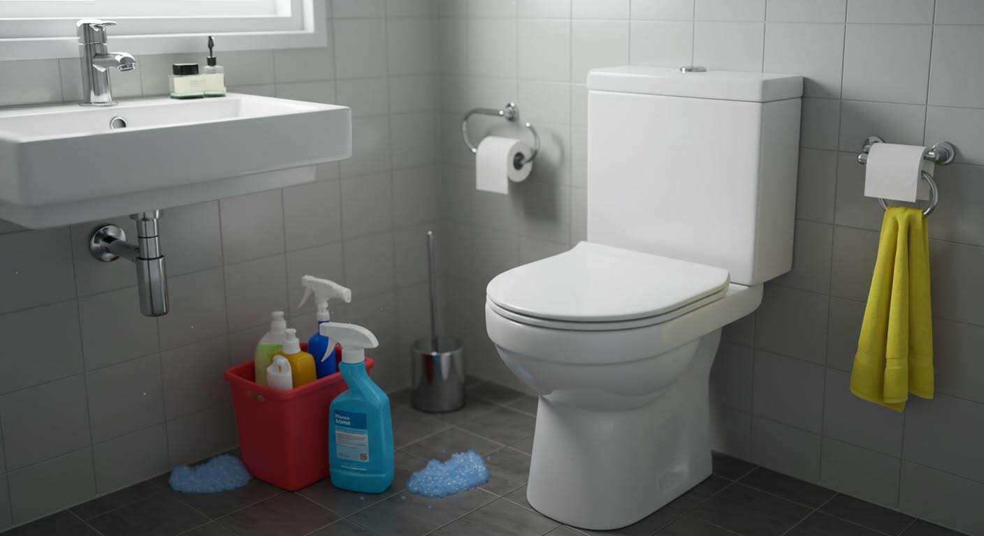 Pas d'eau de Javel, pas d'ammoniaque : l'astuce simple d'un expert du nettoyage pour désinfecter et éliminer les odeurs des toilettes