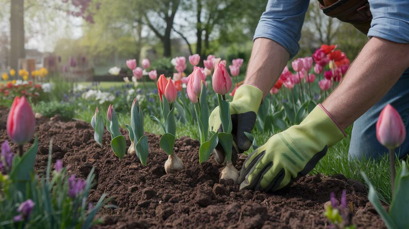Ne plantez jamais vos bulbes de tulipes comme ça : l’erreur de débutant qui garantit un échec au printemps