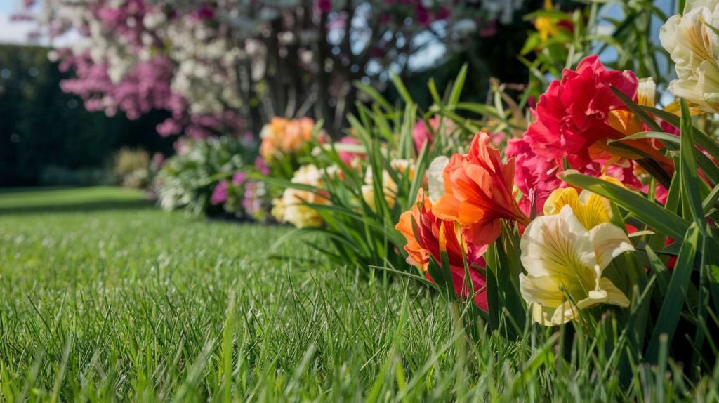 Le secret des paysagistes pour un gazon parfait au printemps (et tout se joue maintenant)