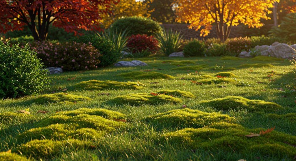 Votre pelouse est envahie de mousse avec les pluies d'automne ? Le traitement naturel qui la fait disparaître