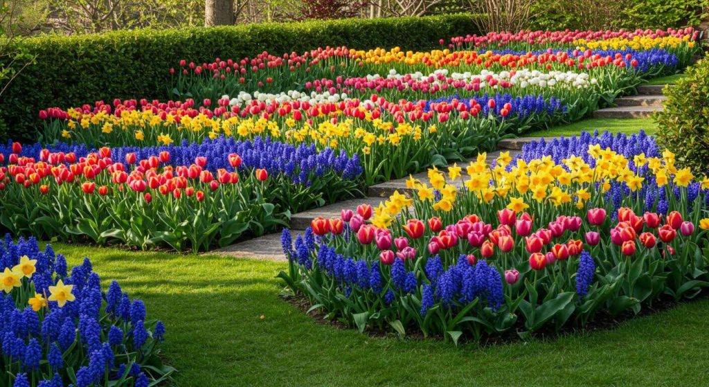 Le secret des jardiniers hollandais pour un "lasagna" de bulbes et avoir des fleurs de février à mai