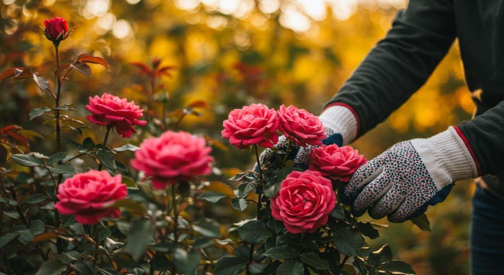 Le geste simple à faire sur vos rosiers maintenant pour les protéger des maladies de l'hiver