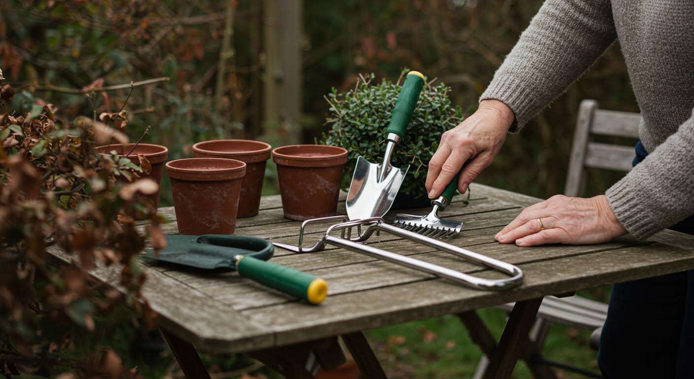 Le secret de ma grand-mère pour des outils de jardin qui ne rouillent jamais pendant l'hiver