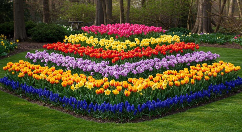 Le secret des jardiniers hollandais pour un "lasagna" de bulbes et avoir des fleurs de février à mai