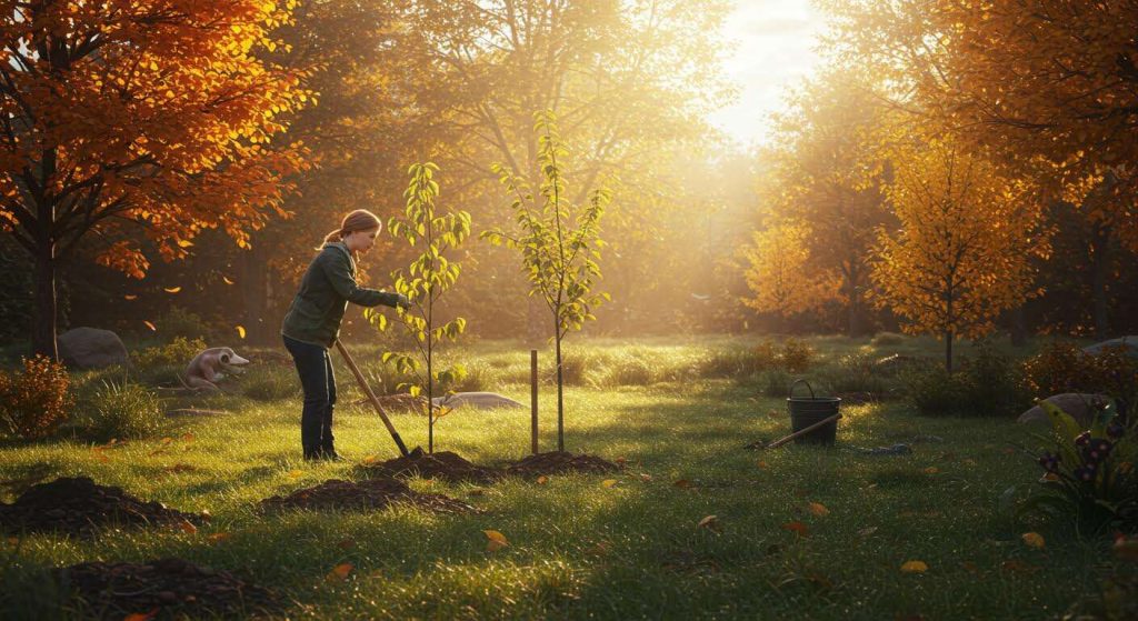 Voici pourquoi octobre est le meilleur mois de l'année pour planter un arbre fruitier dans son jardin