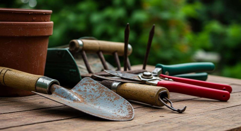 Le secret de ma grand-mère pour des outils de jardin qui ne rouillent jamais pendant l'hiver