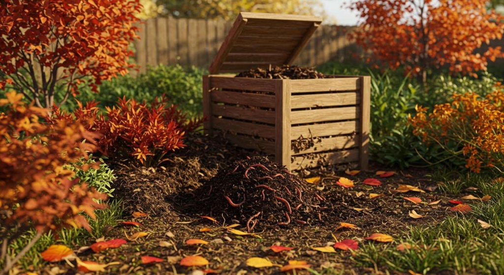 Comment transformer vos feuilles mortes en "or noir" pour votre potager : la méthode du compostage express