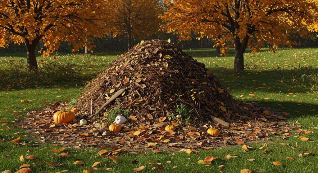 L'erreur que 8 jardiniers sur 10 font avec leur compost en automne et qui attire les nuisibles