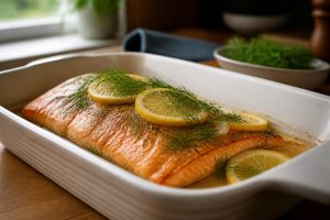 Cuisson du saumon au four : temps et conseils pour un résultat parfait