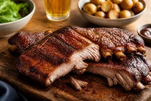 Travers de porc fondants au four : la recette qui se détache de l'os