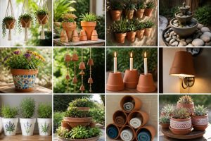 15 idées créatives à faire avec des pots de fleurs