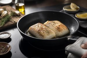 Cuisson du dos de cabillaud à la poêle : temps et astuces