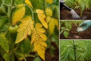 Feuilles de tomates jaunes : causes et solutions