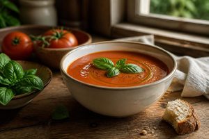 La soupe à la tomate au Thermomix : recette facile et savoureuse