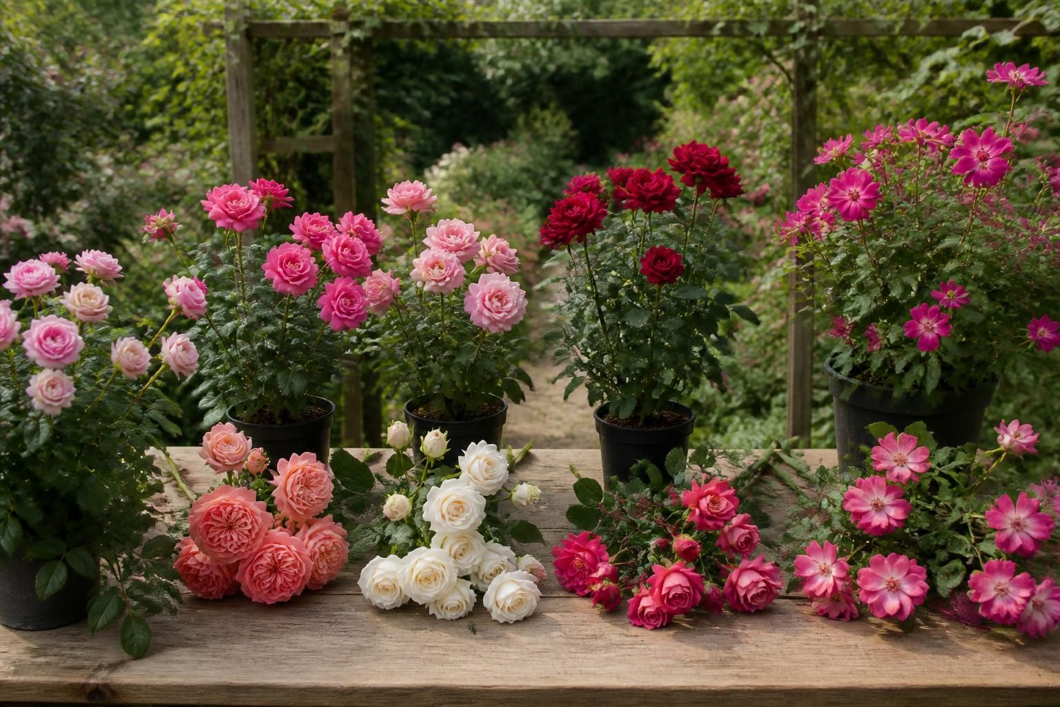 Les différents types de rosiers pour votre jardin