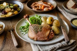 Accompagnements pour le confit de canard : nos meilleures idées
