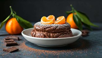 Réalisez cette savoureuse mousse chocolat et clémentine de Cyril Lignac en quelques étapes : un dessert raffiné et simple