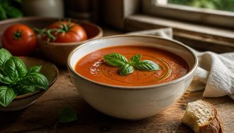La soupe à la tomate au Thermomix : recette facile et savoureuse